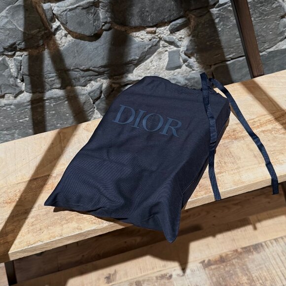 Dior B25 Black Mesh Logo Sneakers - Picture 13 of 13